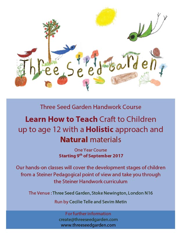 Three Seed Handwork Course September 2017